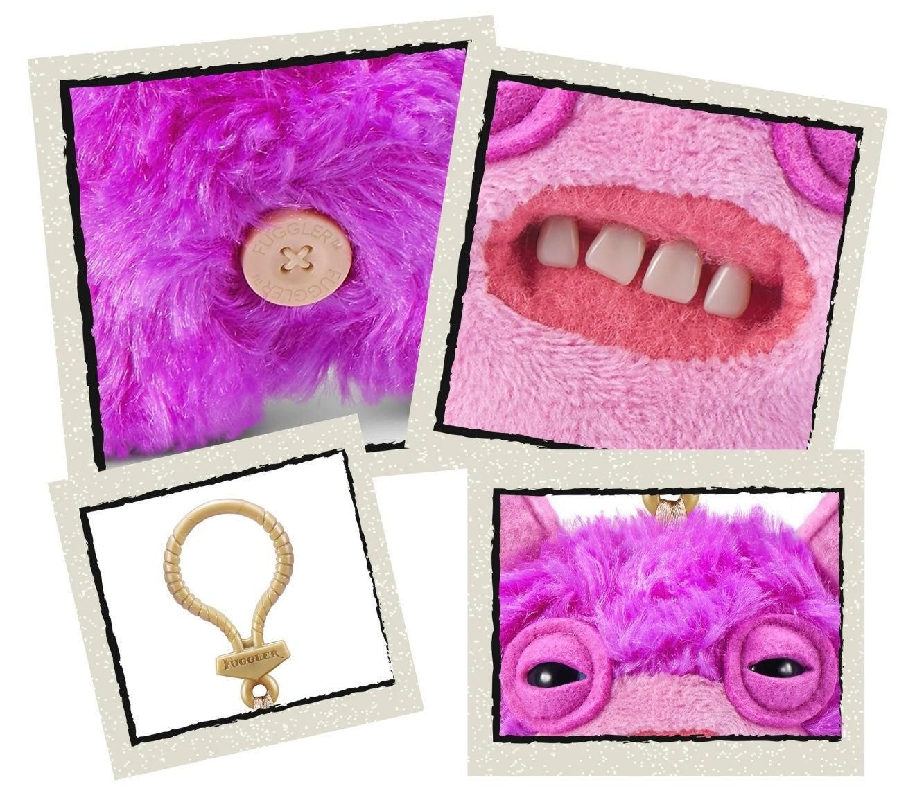 Fuggler - Keychain - Series 5 Pink Lord Long Ears 2024 #107048