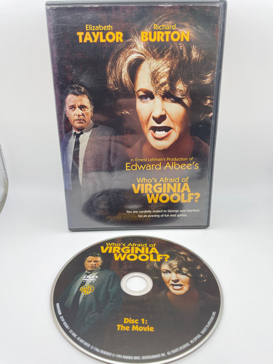 Dvd - Who’s Afraid of Virginia Woolf? #100620