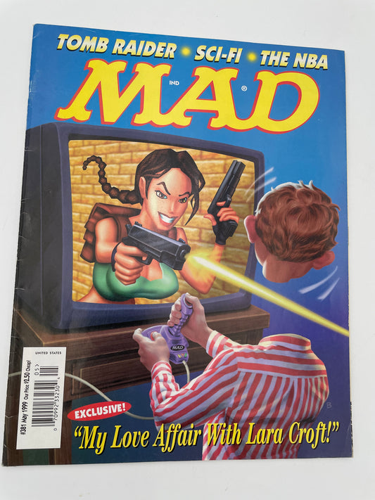 Mad Magazine - Lara Croft #381 - May 1999 #101503
