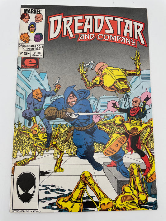 Marvel Comics - Dread Star and Company #4 October 1985 #102280