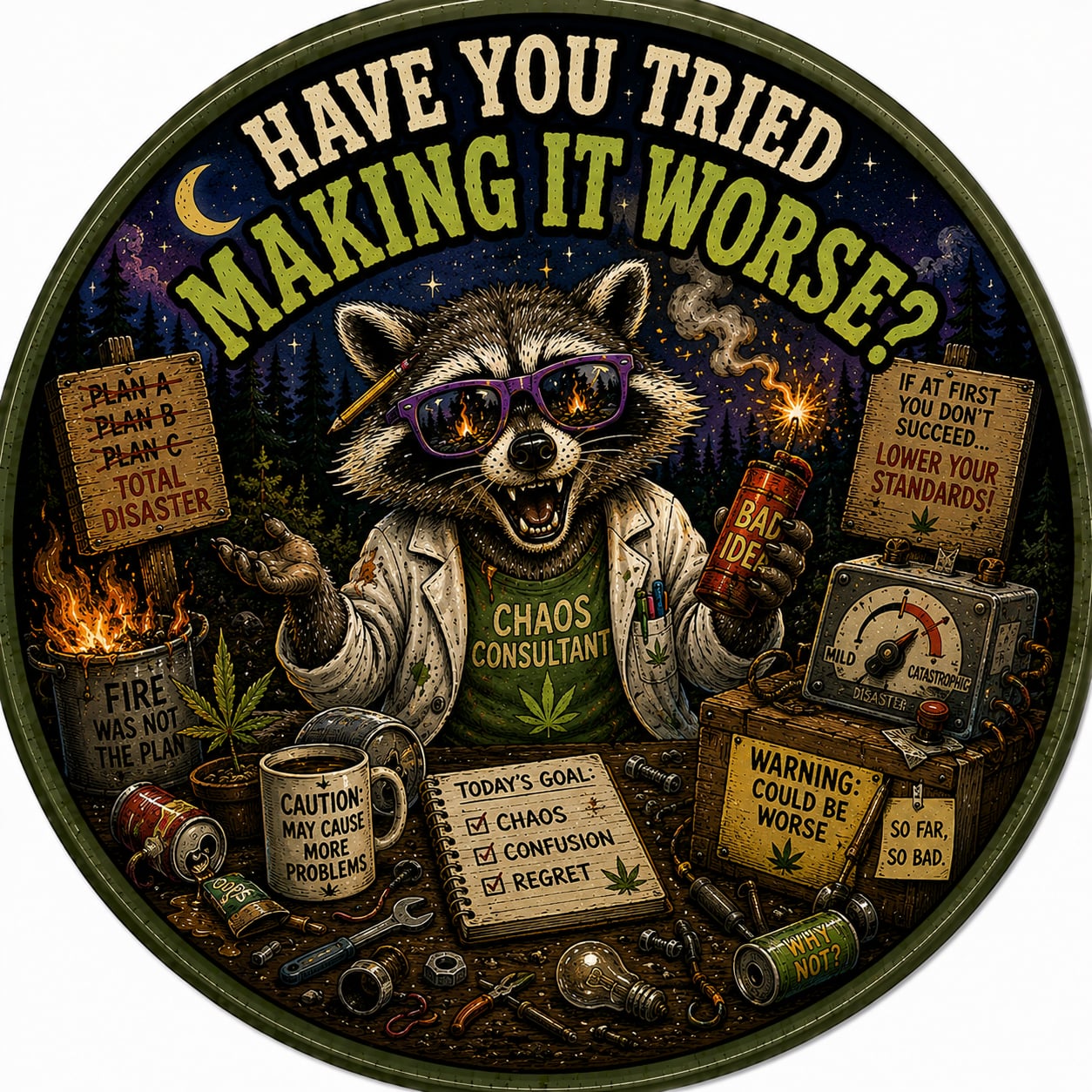 Buttons - WTHC-Radio - Have You Tried #108093