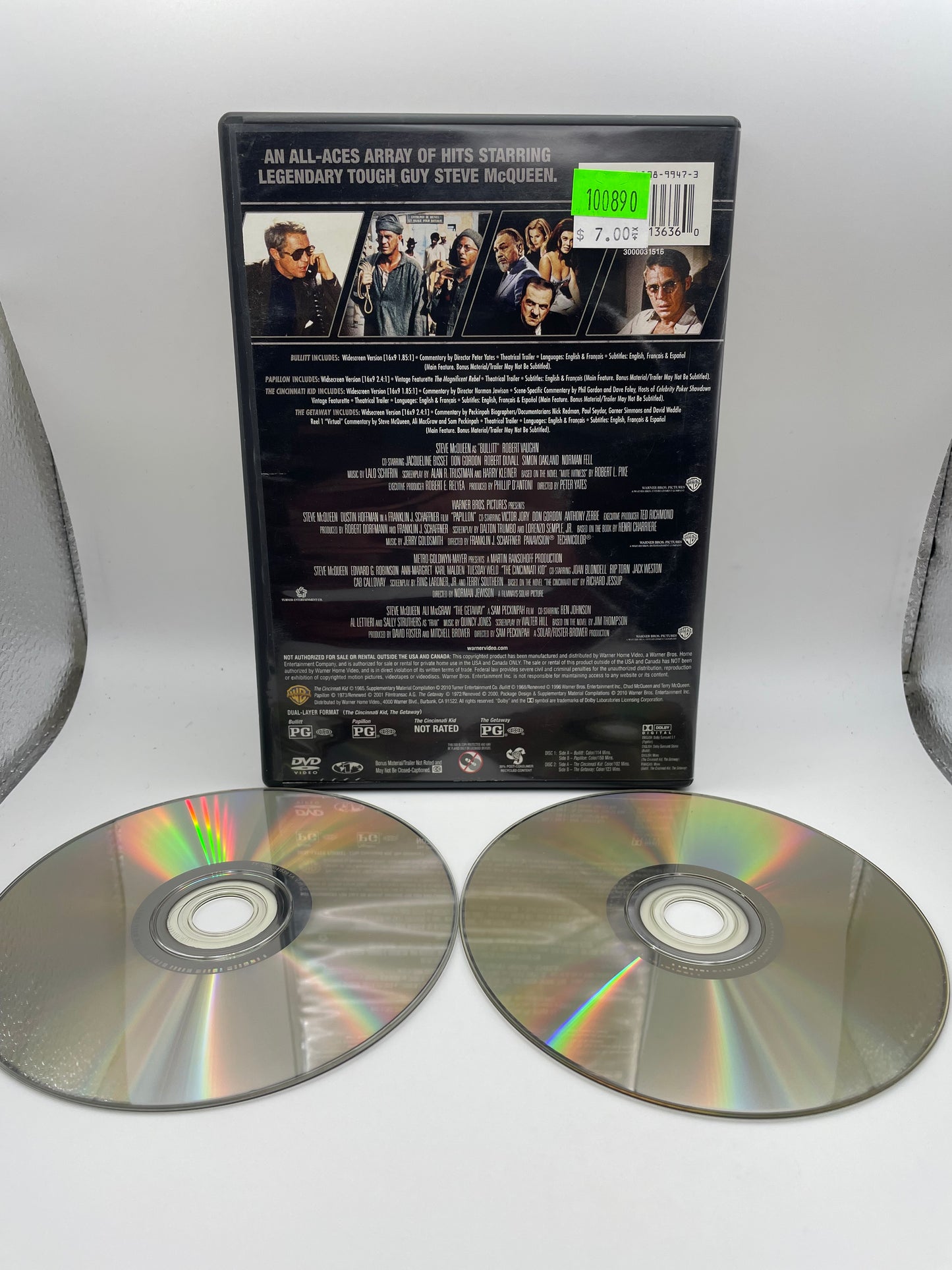 DVD - Steve McQueen Collection #100890