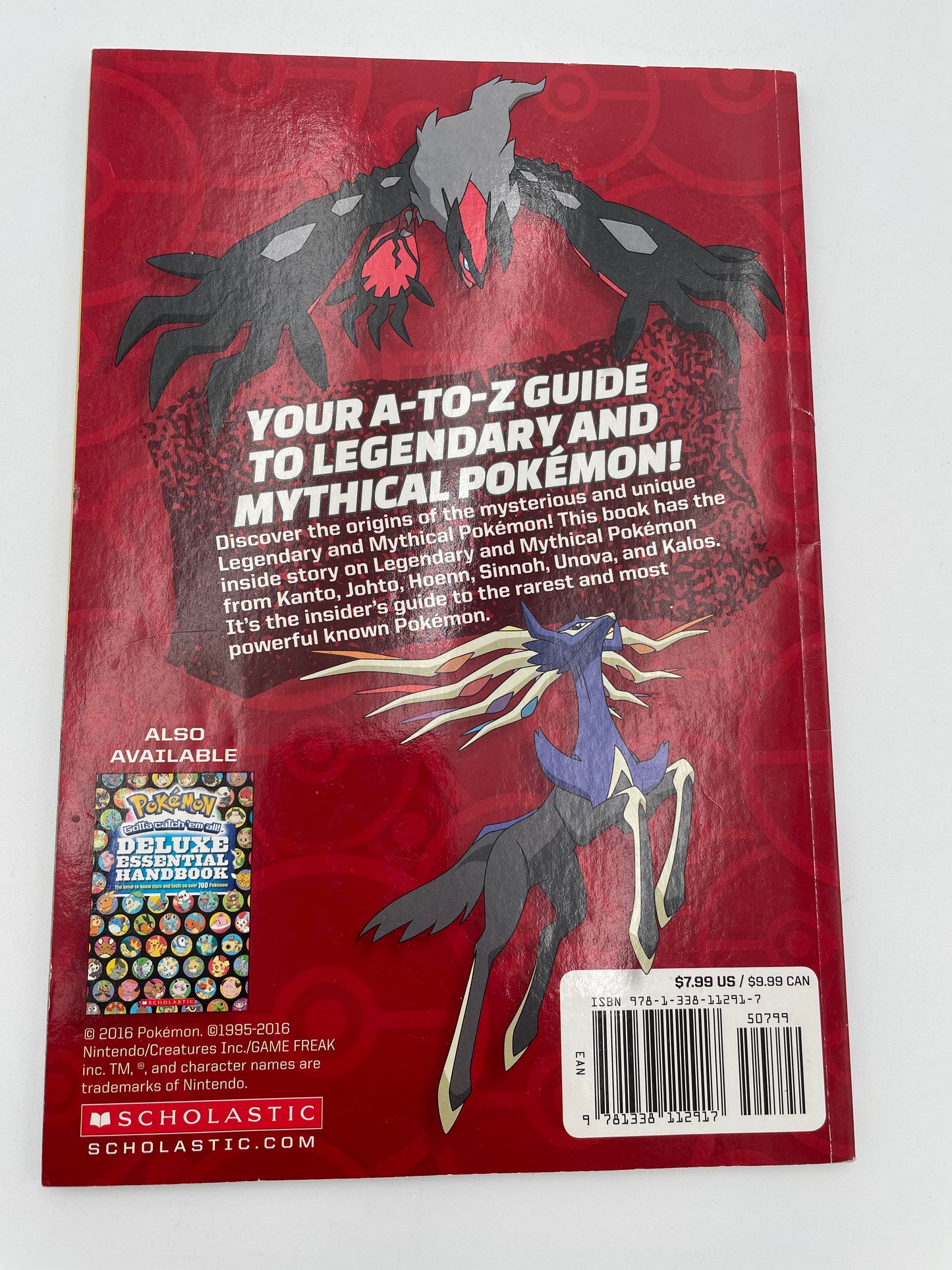 Pokémon Book - Legendary and Mythical 2016 #102007