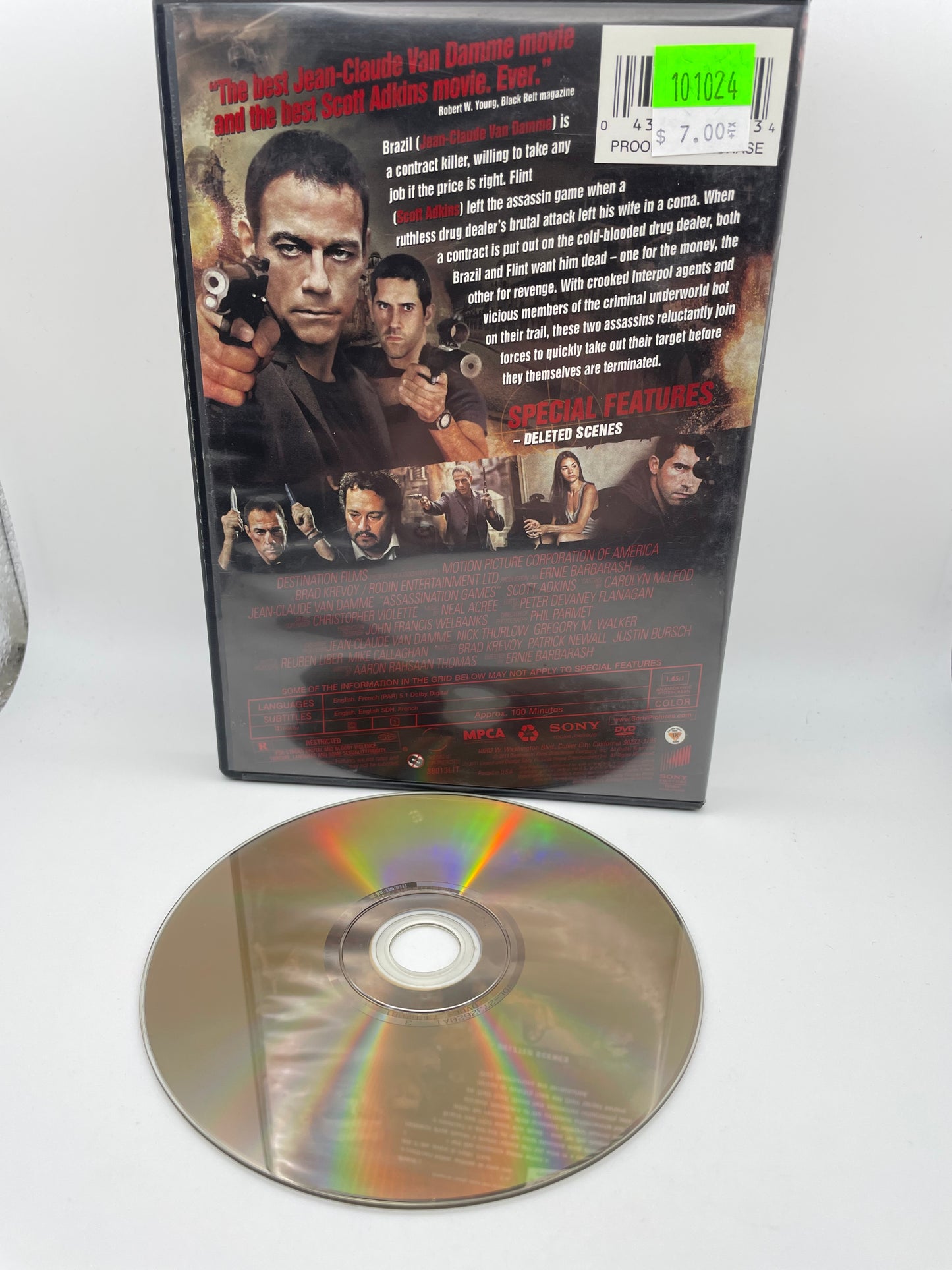 DVD - Assassination Games 2011 #101024