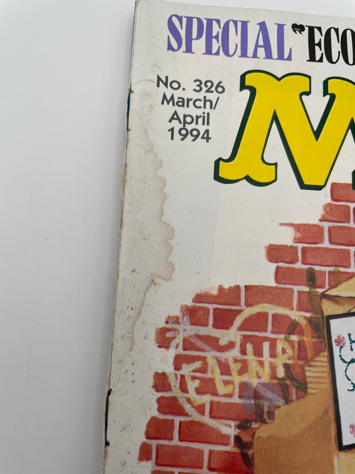 Mad Magazine - Homeless #326 - March/April 1994 #101531