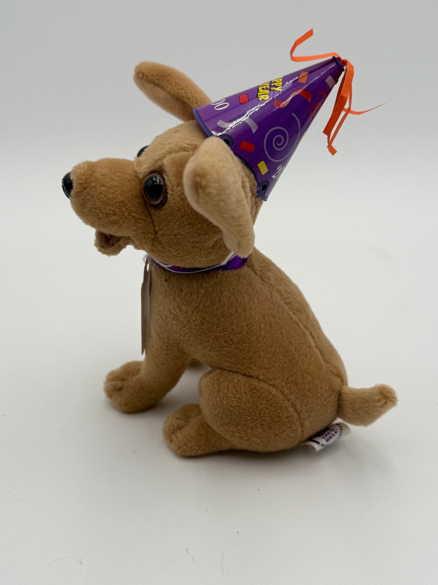 Taco Bell - Plush - Gidget Chihuahua - “Happy New Year 2000” 1999 #104978
