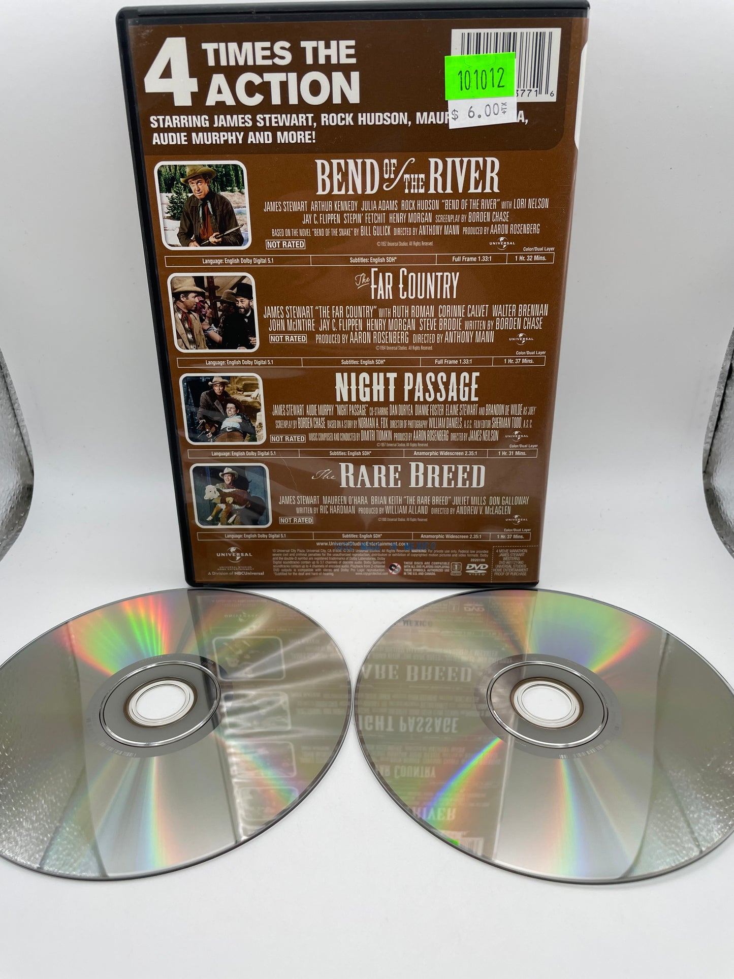 DVD - James Stewart Western Collection #101012