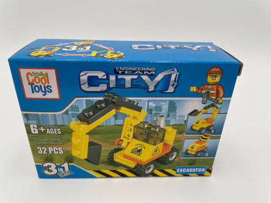 City Set - 3 in 1 Excavator 2021 #102711
