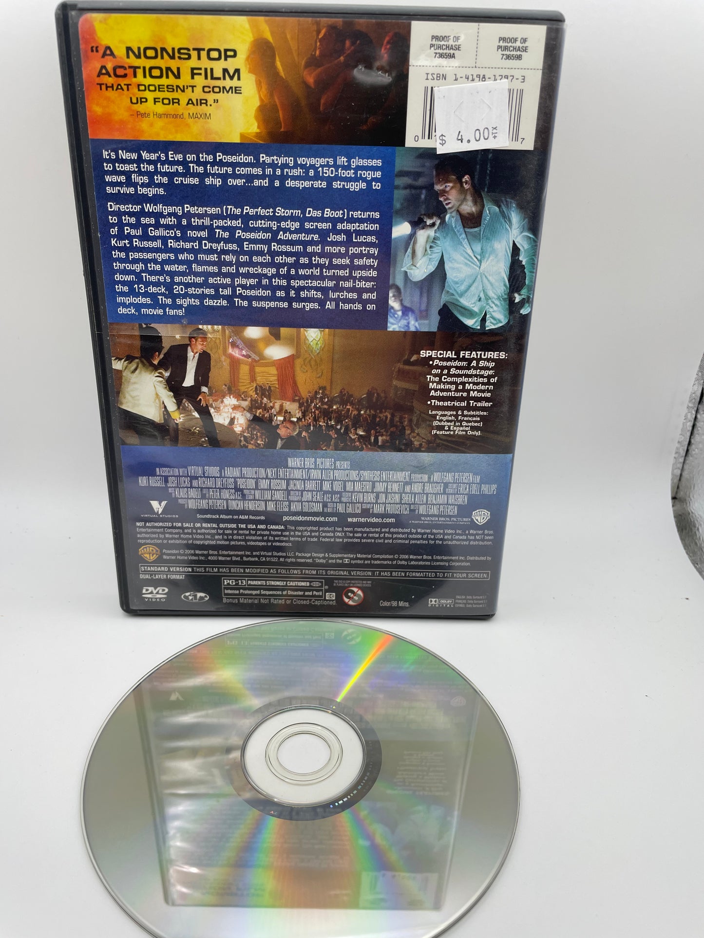 Dvd - Poseidon 2006 #100593