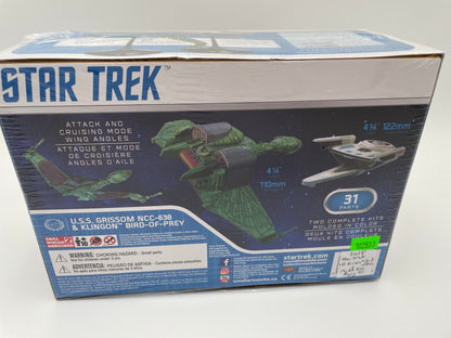 Star Trek - Polar Lights - USS Grissom & Bird of Prey Model Kit 2018 #102503