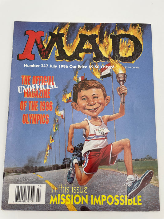 Mad Magazine - Olympics #347 - July 1996 #101340