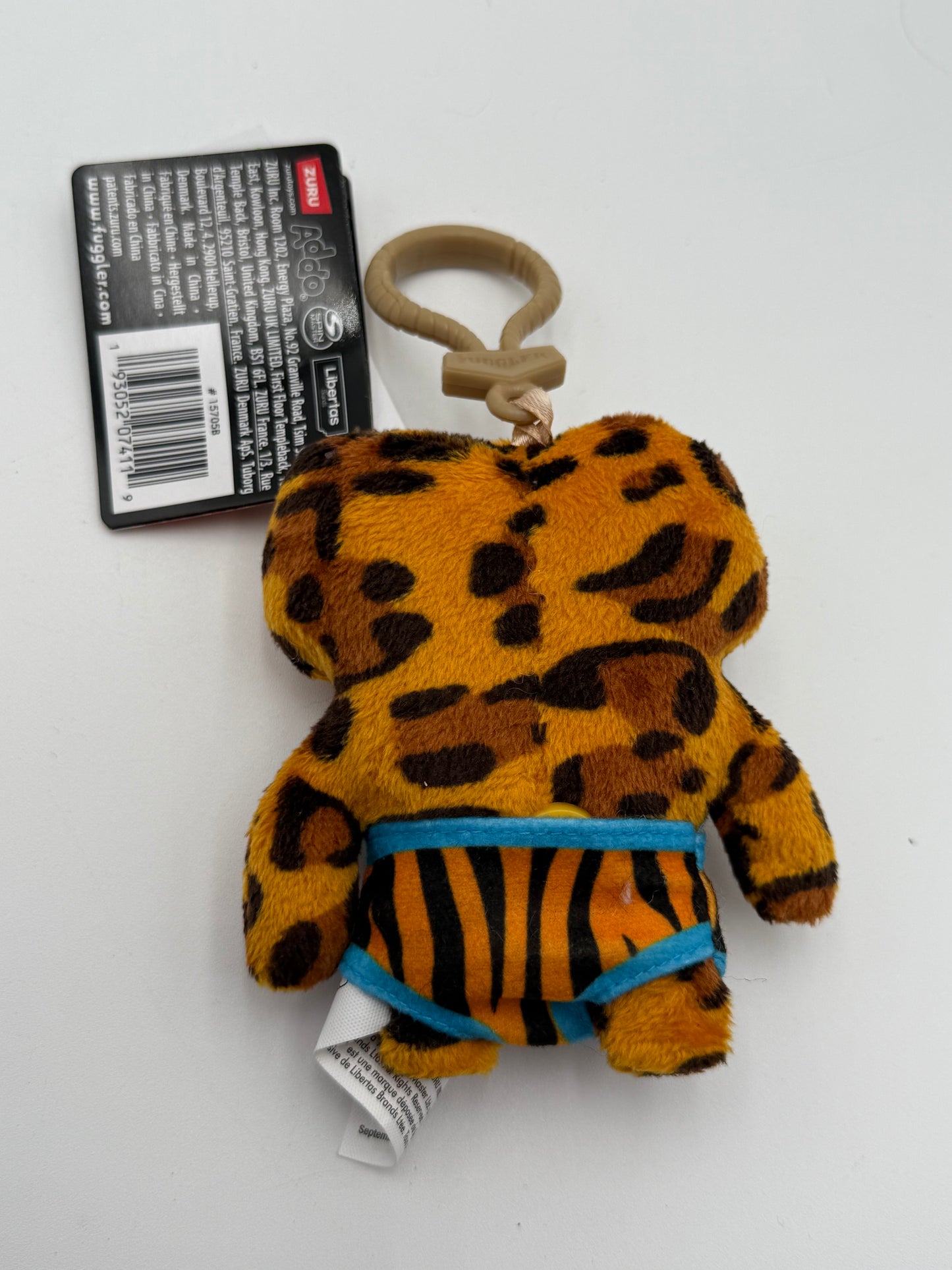 Fuggler - Baby Fuggler Keychain - Leopard Annoyed Alien 2024 #105306
