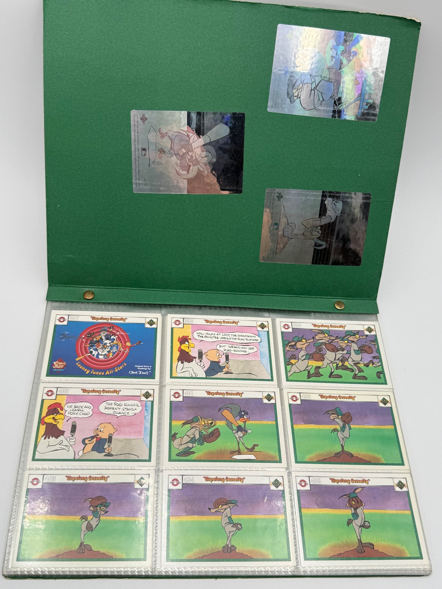 Looney Tunes - Upper Deck - Comic Ball Card Albums - Set of 3 1990 #105567