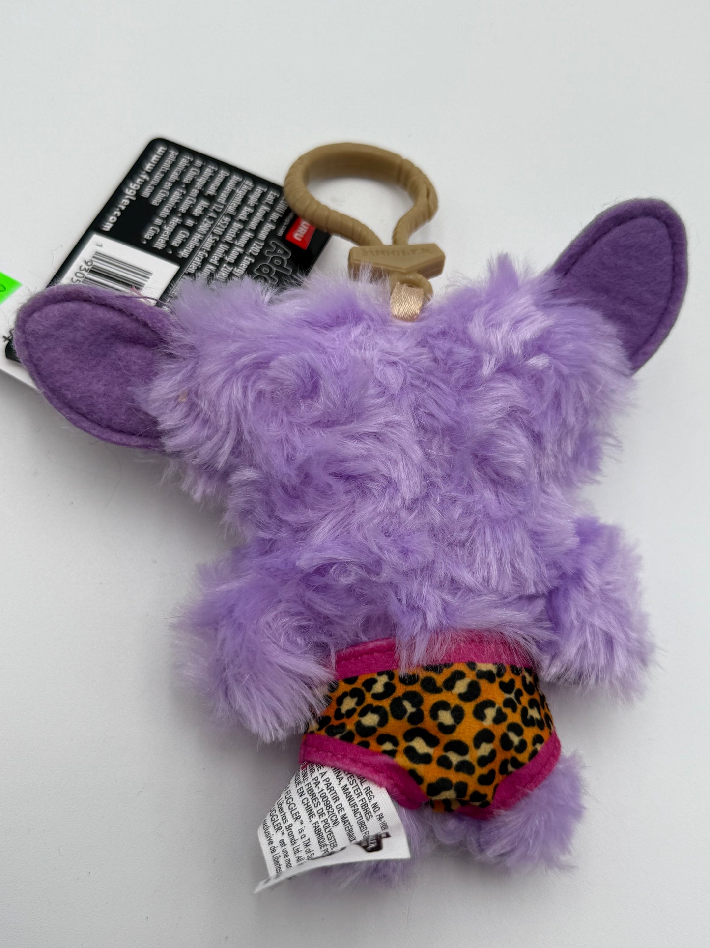 Fuggler - Baby Fuggler Keychain - Lilac Fur Grin Grin 2024 #105313