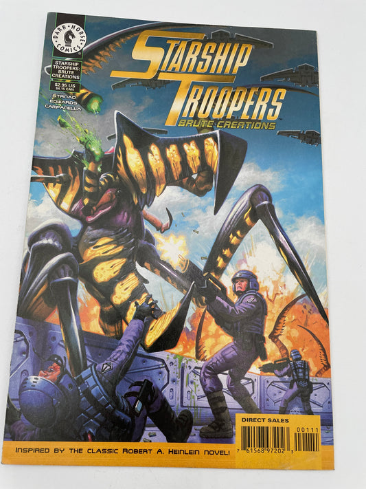 Dark Horse Comics - Starship Troopers - Brute Creations 1997 #102422