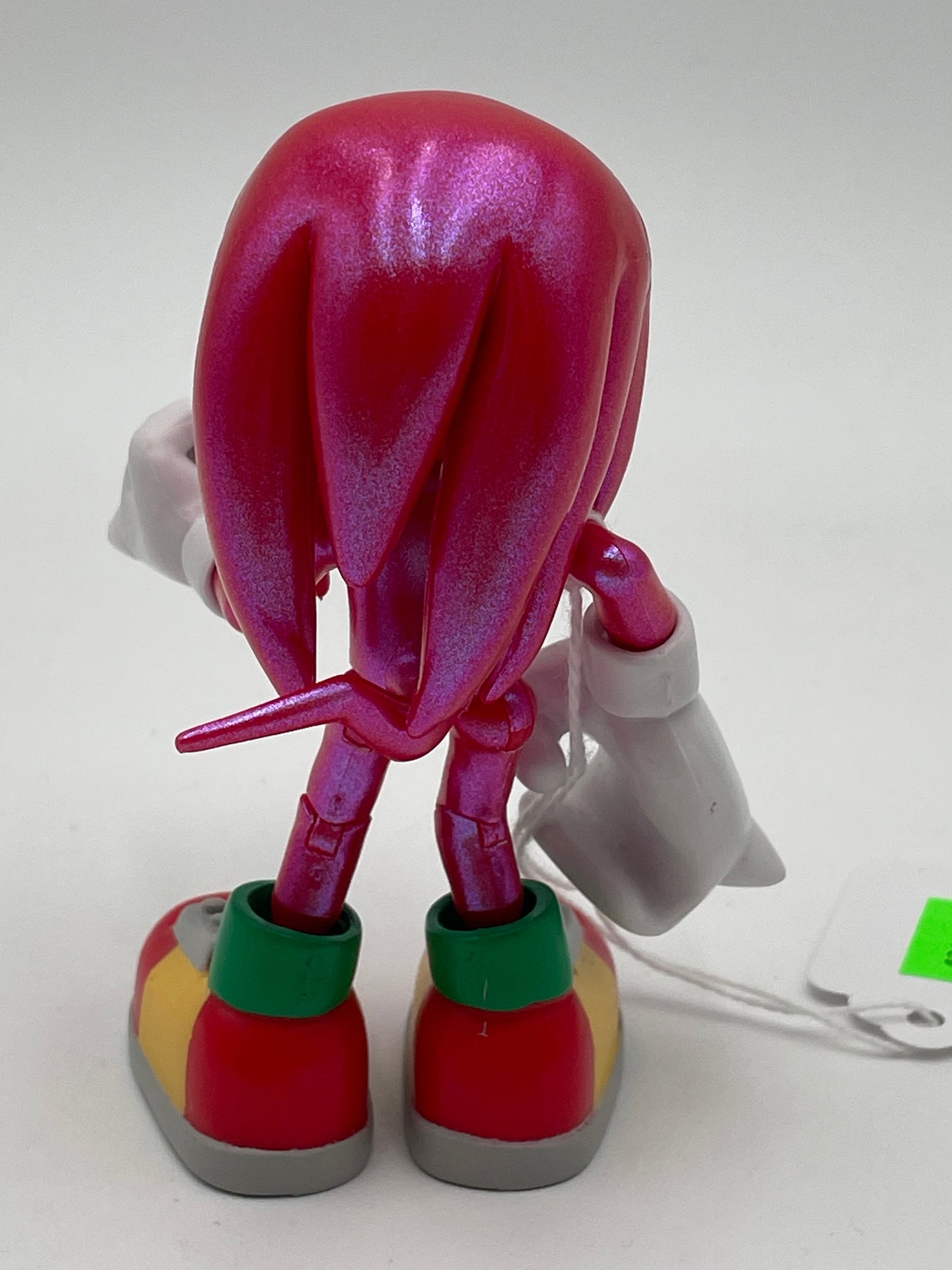 Sonic - Jakks Pacific - Shiny Knuckles Figure RARE! #104627