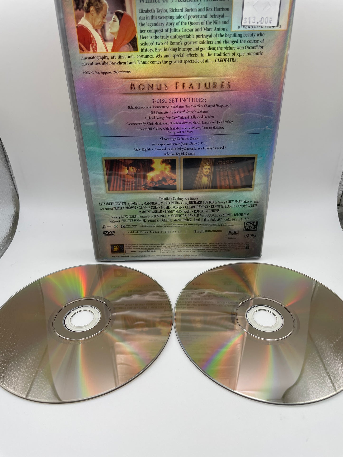 Dvd - Cleopatra 2001 #100529