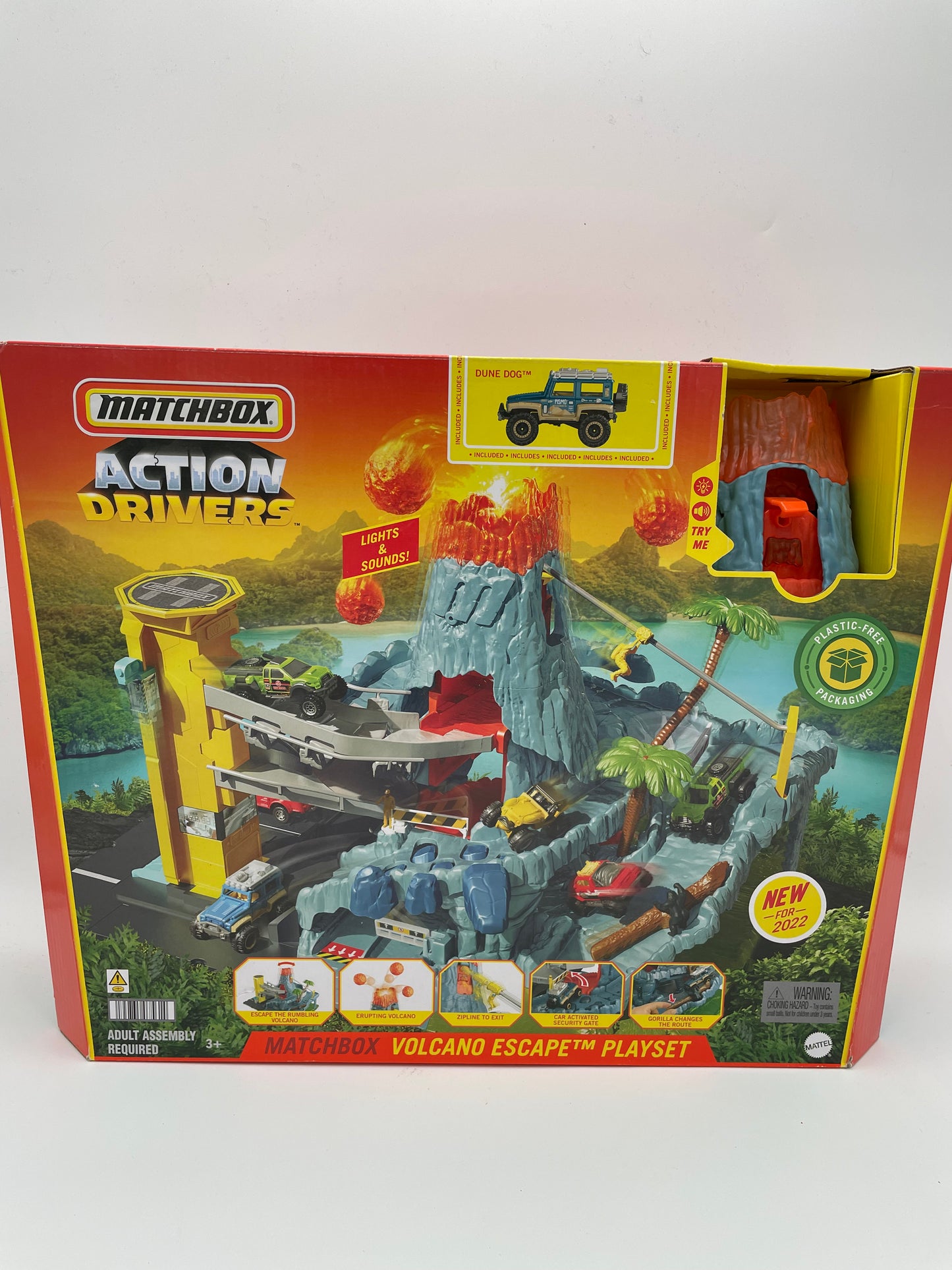 Matchbox - Action Drivers - Volcano Escape 2021 #102669