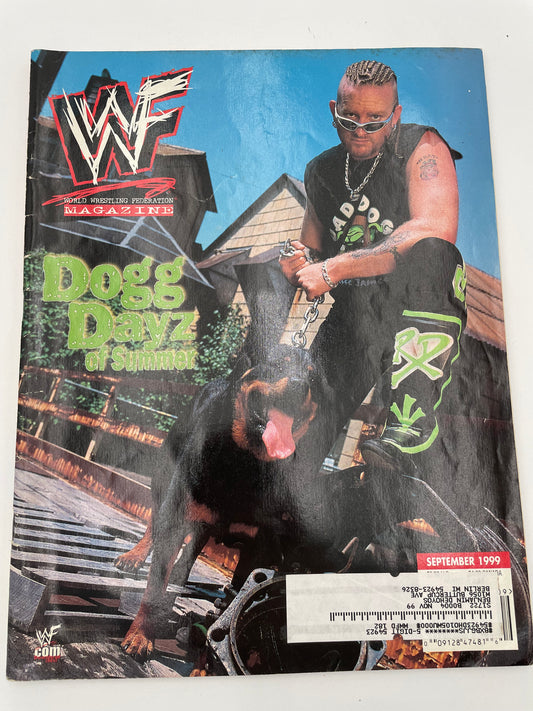 WWF Magazine - Dogg Dayz- September 1999 #102165