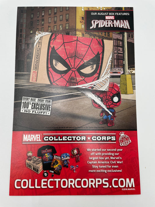Marvel - Collector Corps Box - Spiderman Insert - June 2016 - #102757