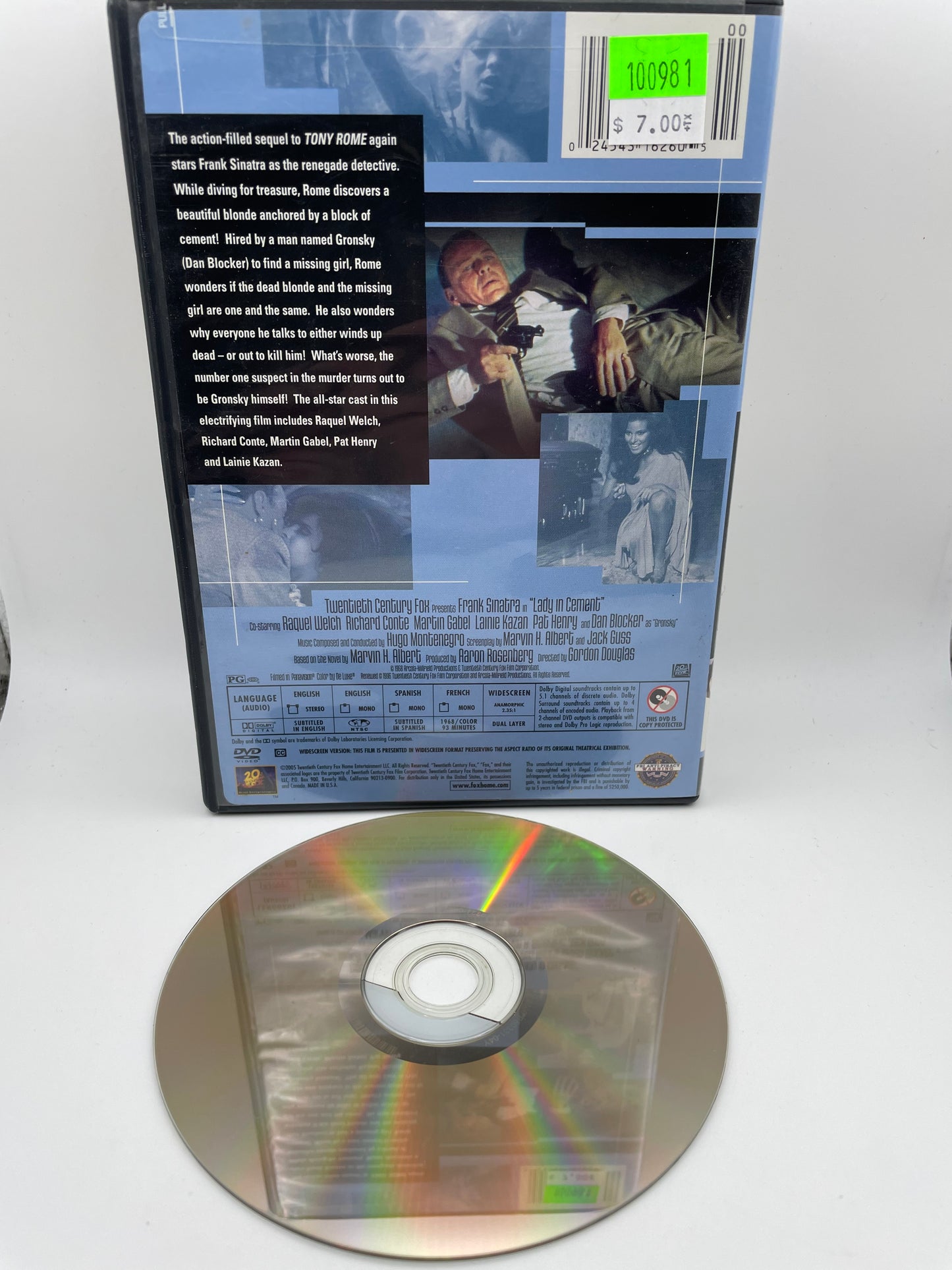 DVD - Lady in Cement #100981