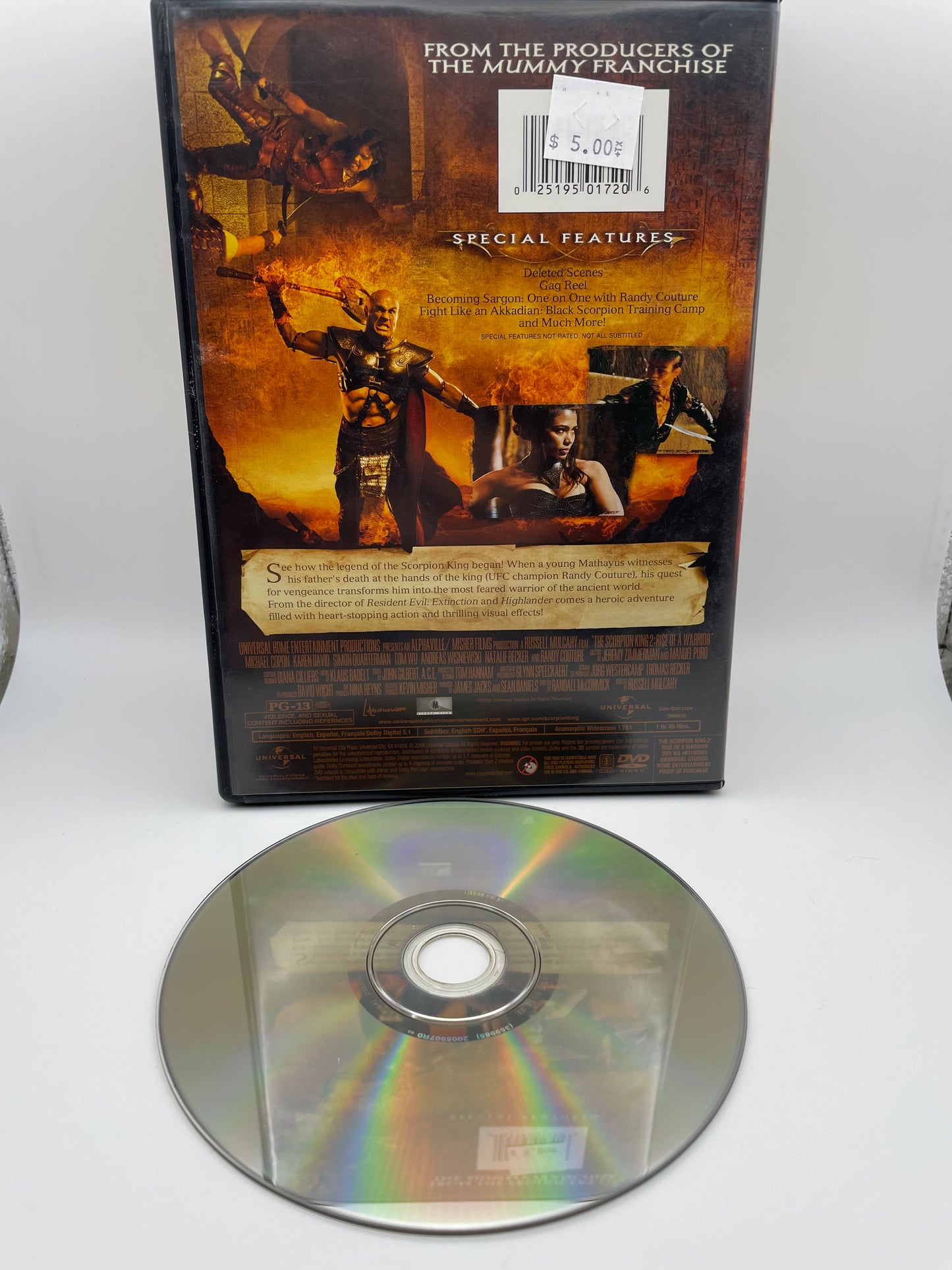 Dvd - Scorpion King 2 - 2008 #100507