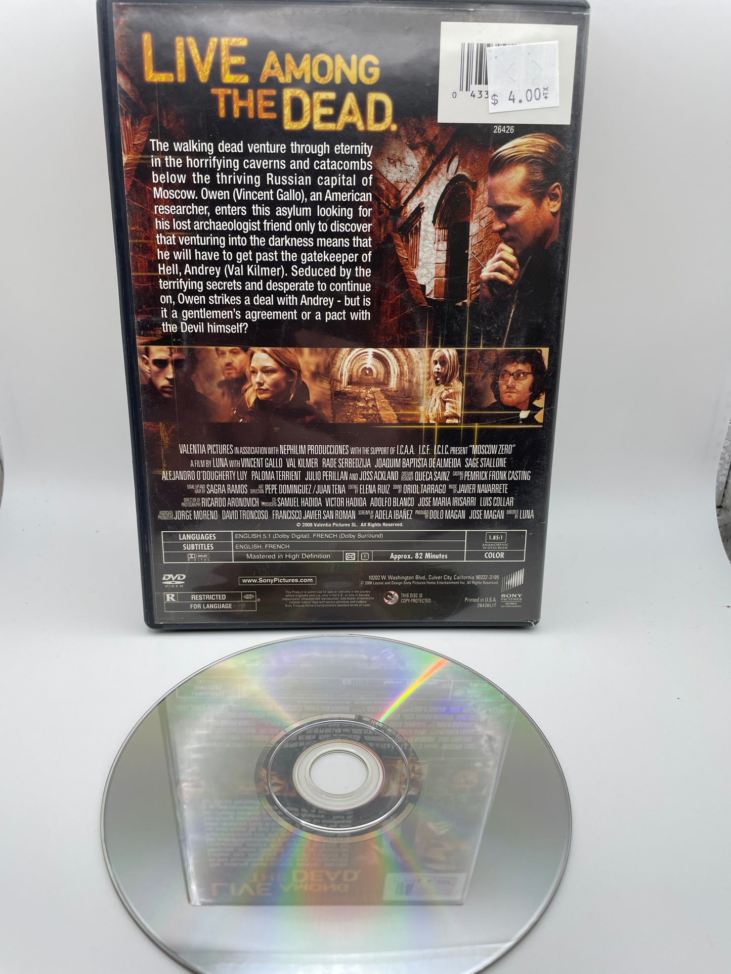 Dvd - Moscow Zero 2008 #100591