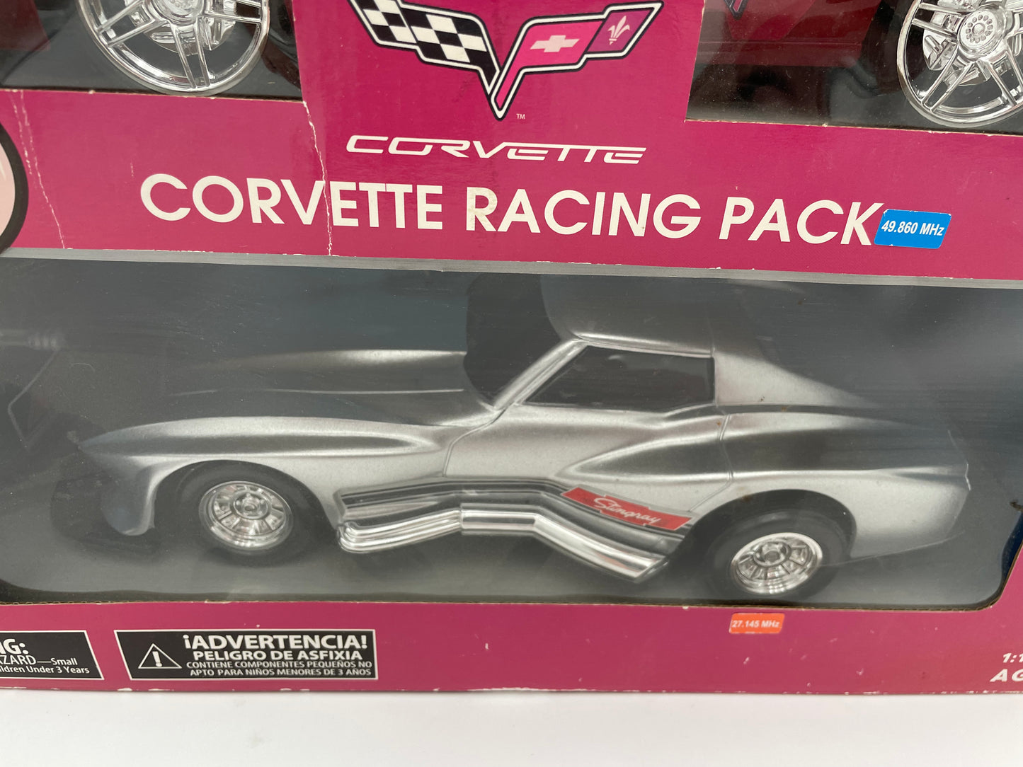 Radio Shack - Corvette Racing Pack - 1:15 Scale - 1990s? #102706