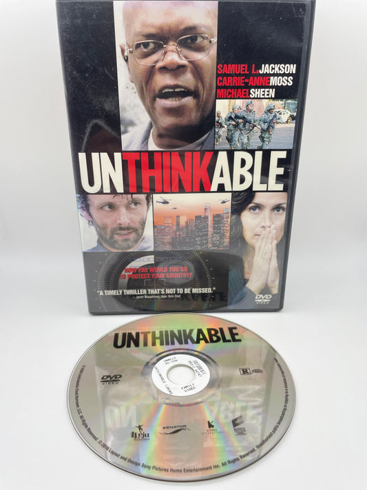 Dvd - Unthinkable 2010 #100518