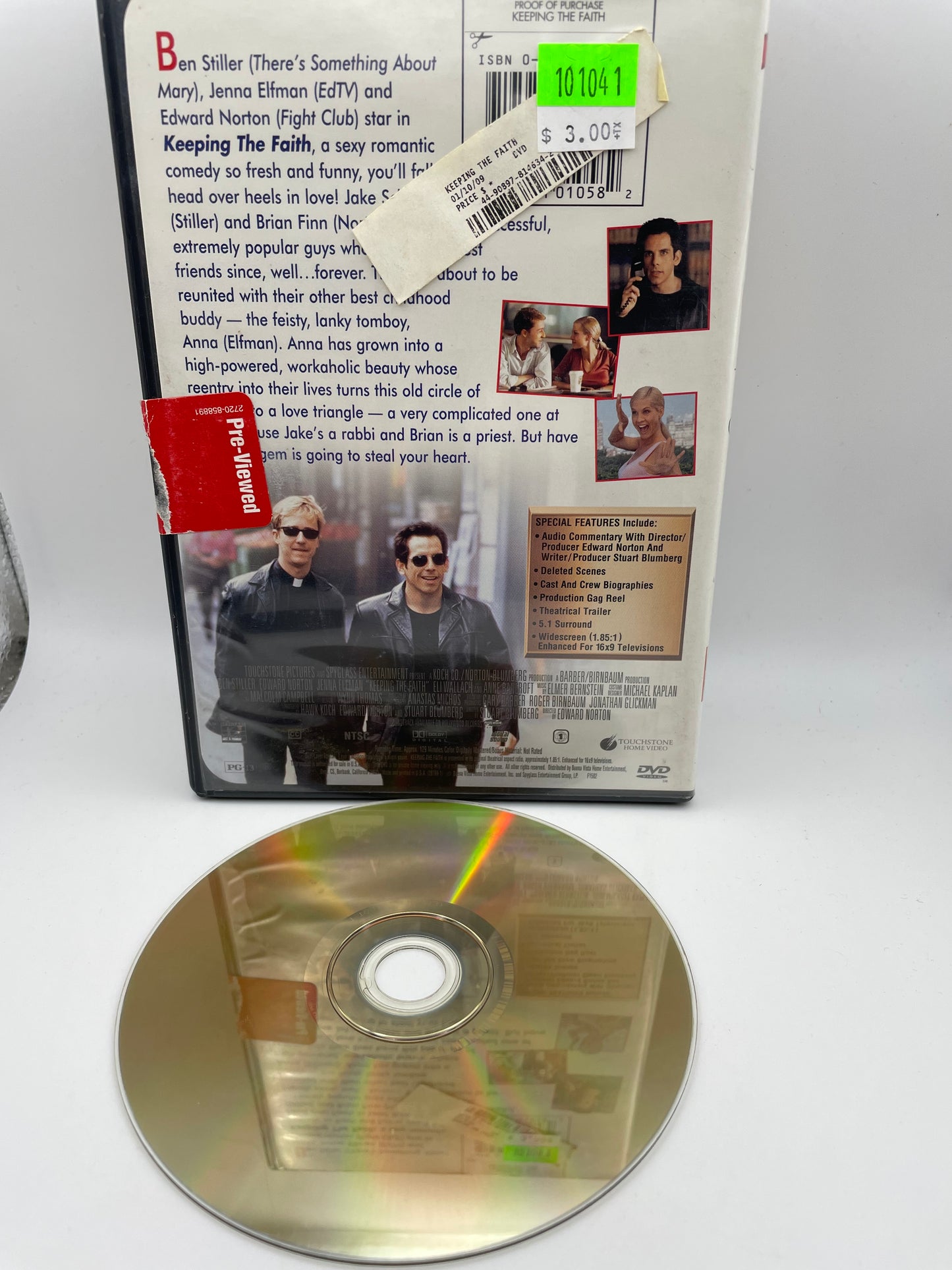 DVD - Keeping the Faith 2000 #101041