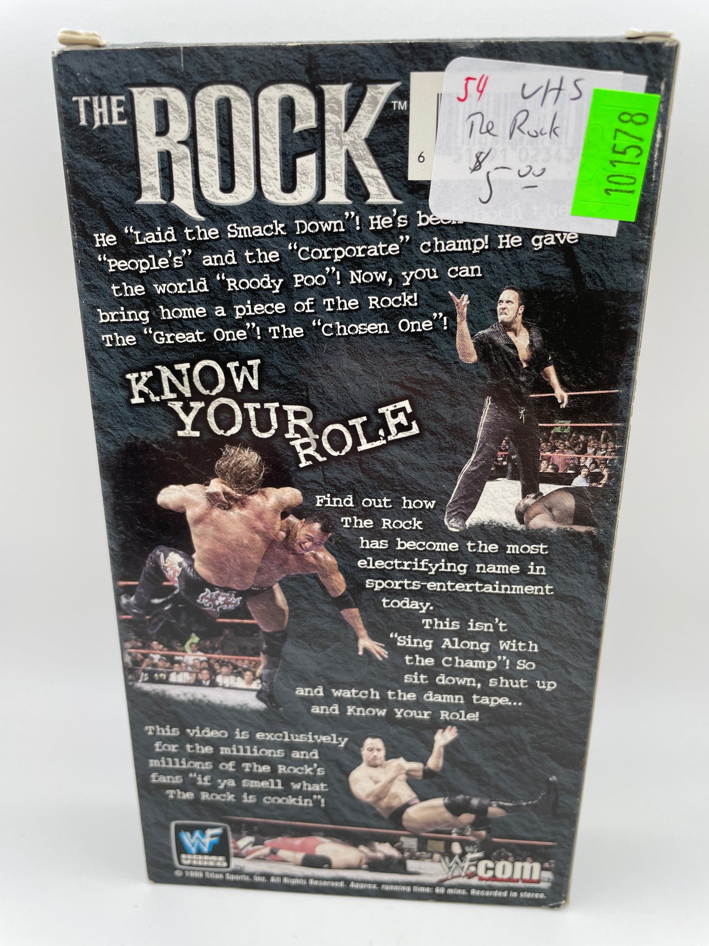 WWF - VHS - The Rock 1999 #101578