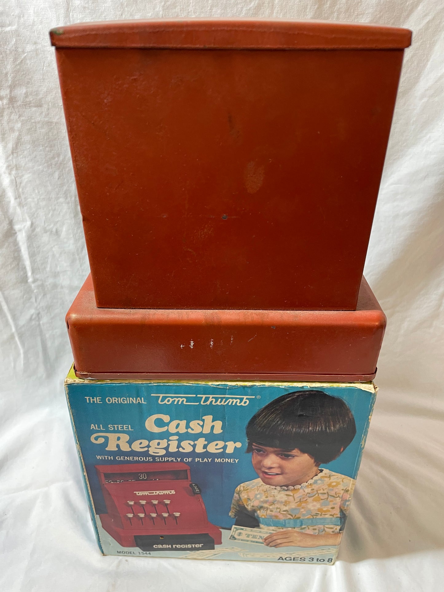 Tom Thumb Steel Cash Register 1950s #100214