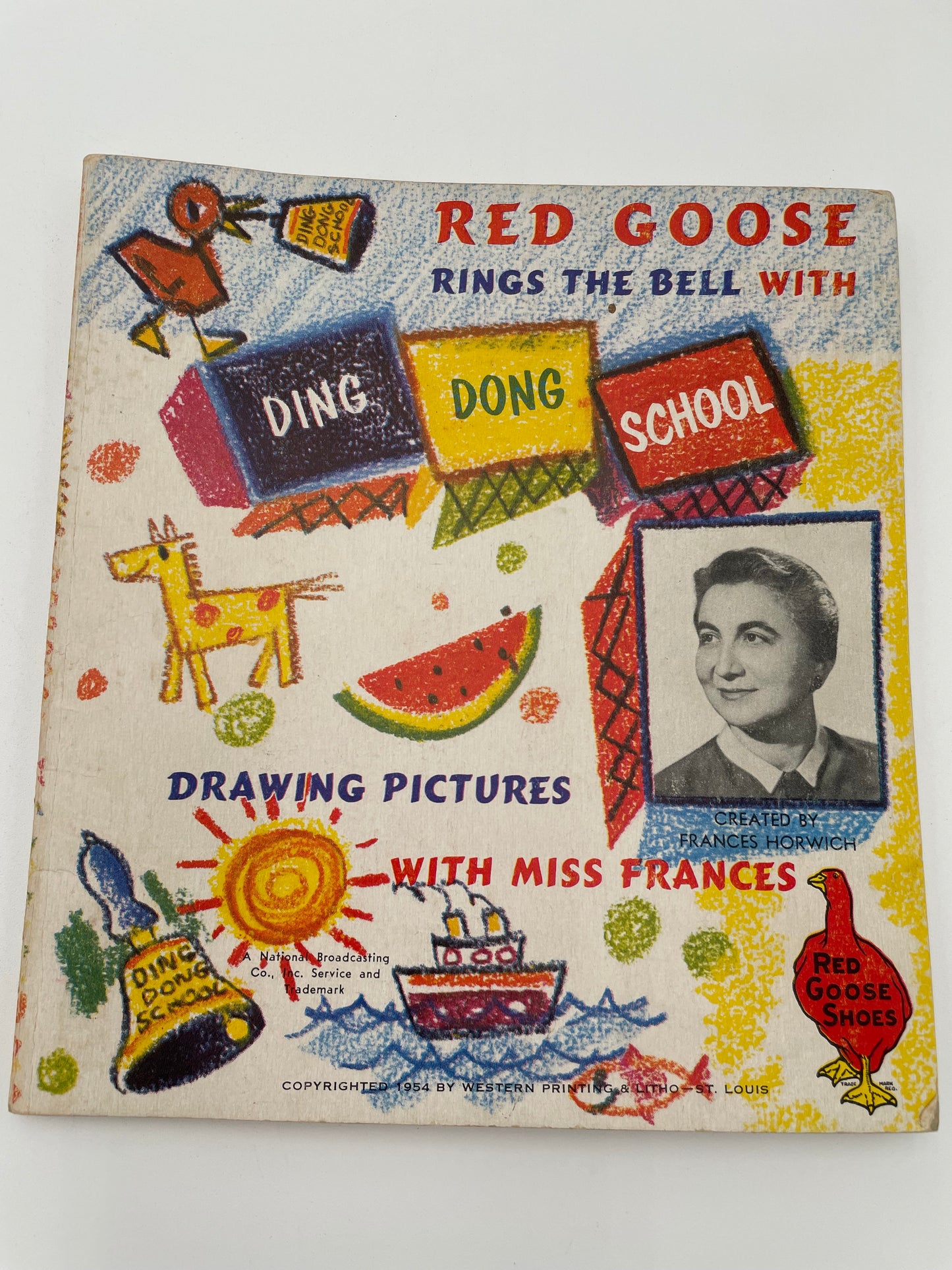 Red Goose Ding Dong School Book 1954 #102010