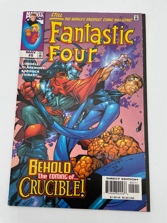 Marvel Comic - Fantastic Four #5 May 1998 #102255