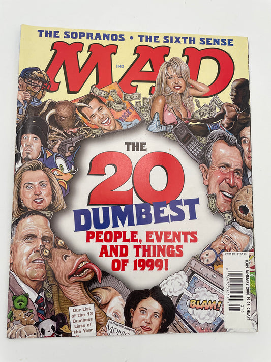 Mad Magazine - 20 Dumbest #389 - January 2000 #101392