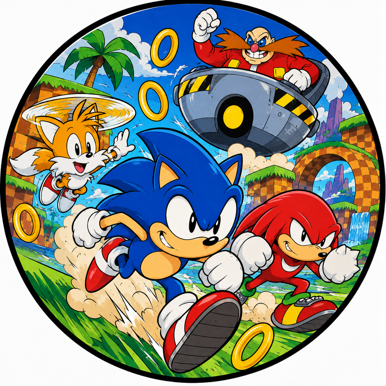 Buttons - 90s Theme - Sonic The Hedgehog #108114