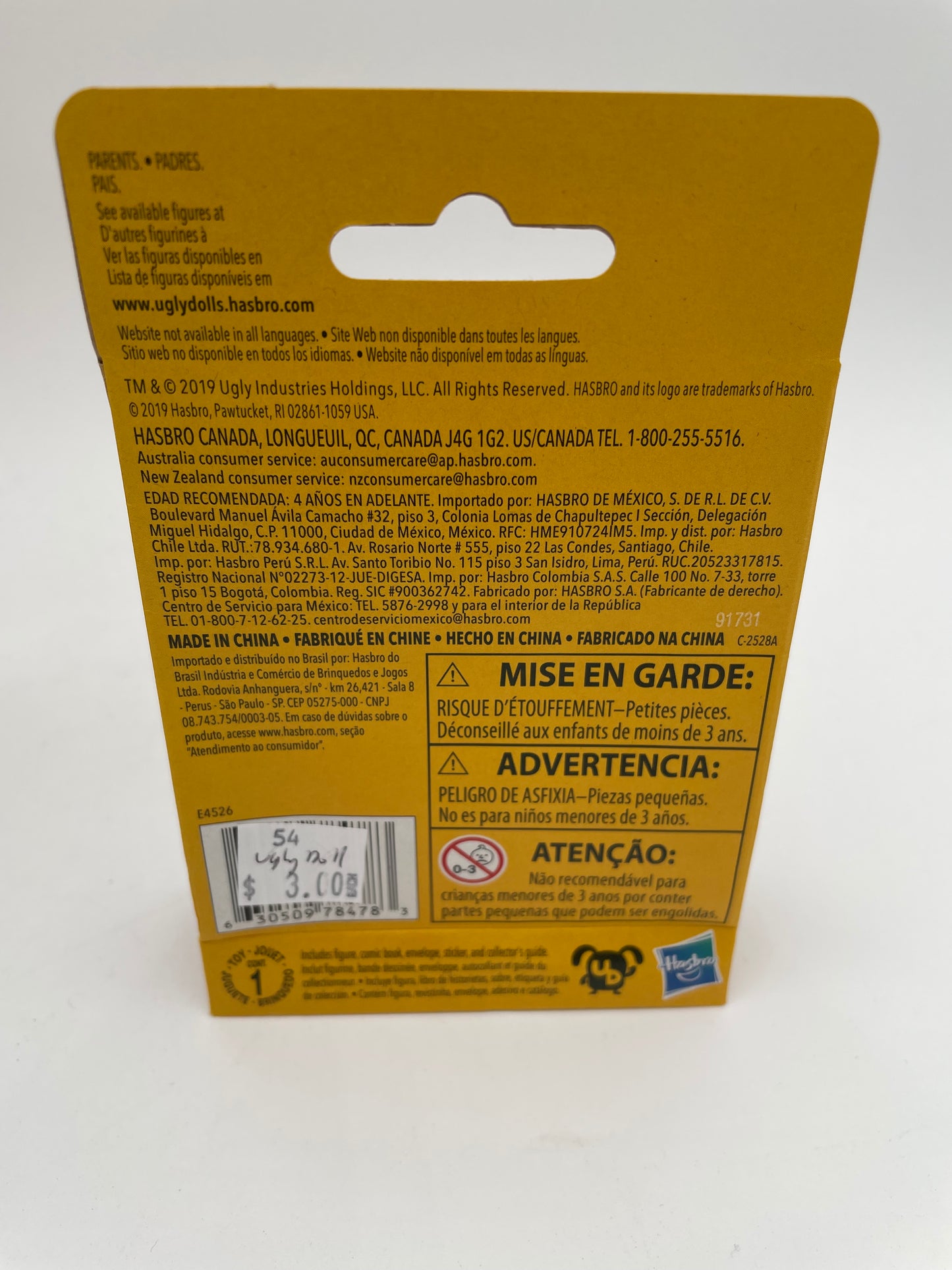 Ugly Dolls - Series 3 Mystery Bag 2019 #100405