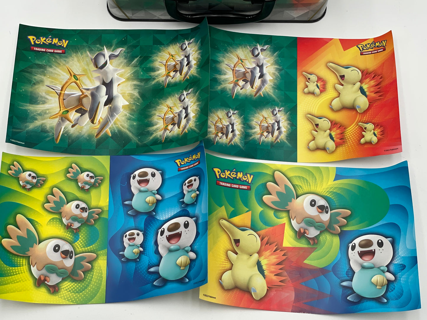 Pokémon - Empty Handled Tin - Arceus w/ Stickers 2022 #104154