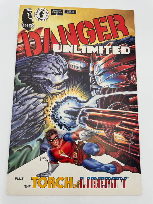 Dark Horse Comics - Danger Unlimited #2 March 1994 #102435