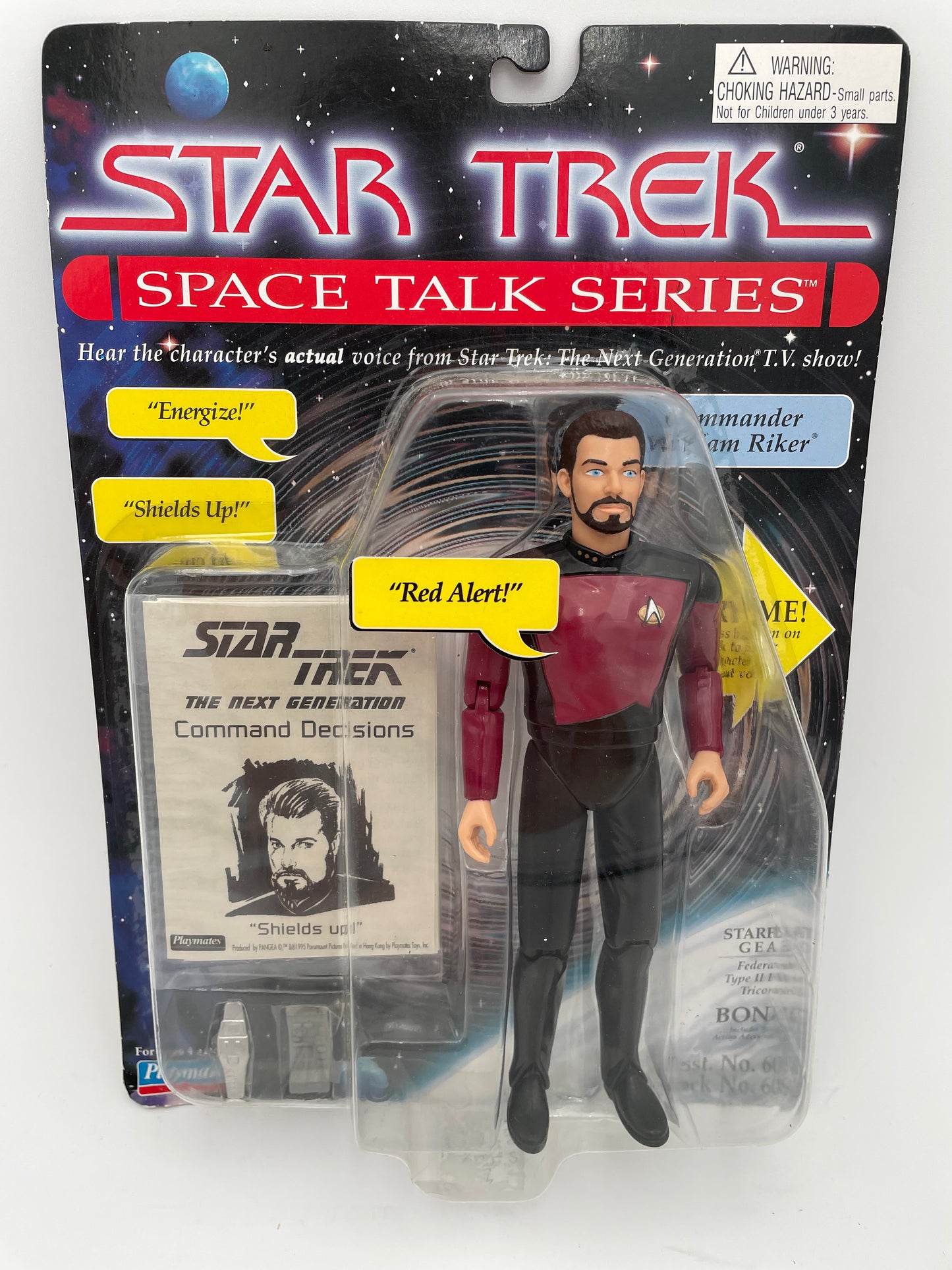 Star Trek - Space Talk Series - Commander William River 1995 #100266