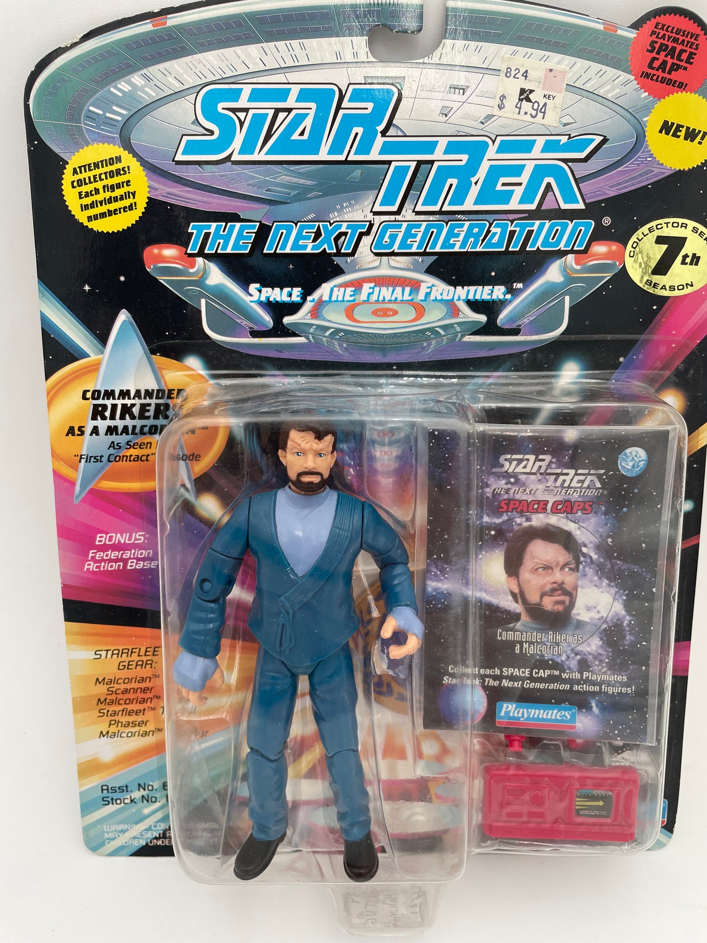 Star Trek Next Gen - Commander River as a Malcorian 1994 #100252