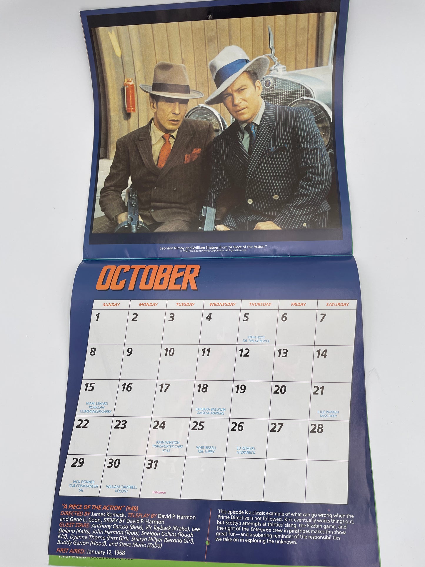 Star Trek - Original Series Calendar 1989 #100290