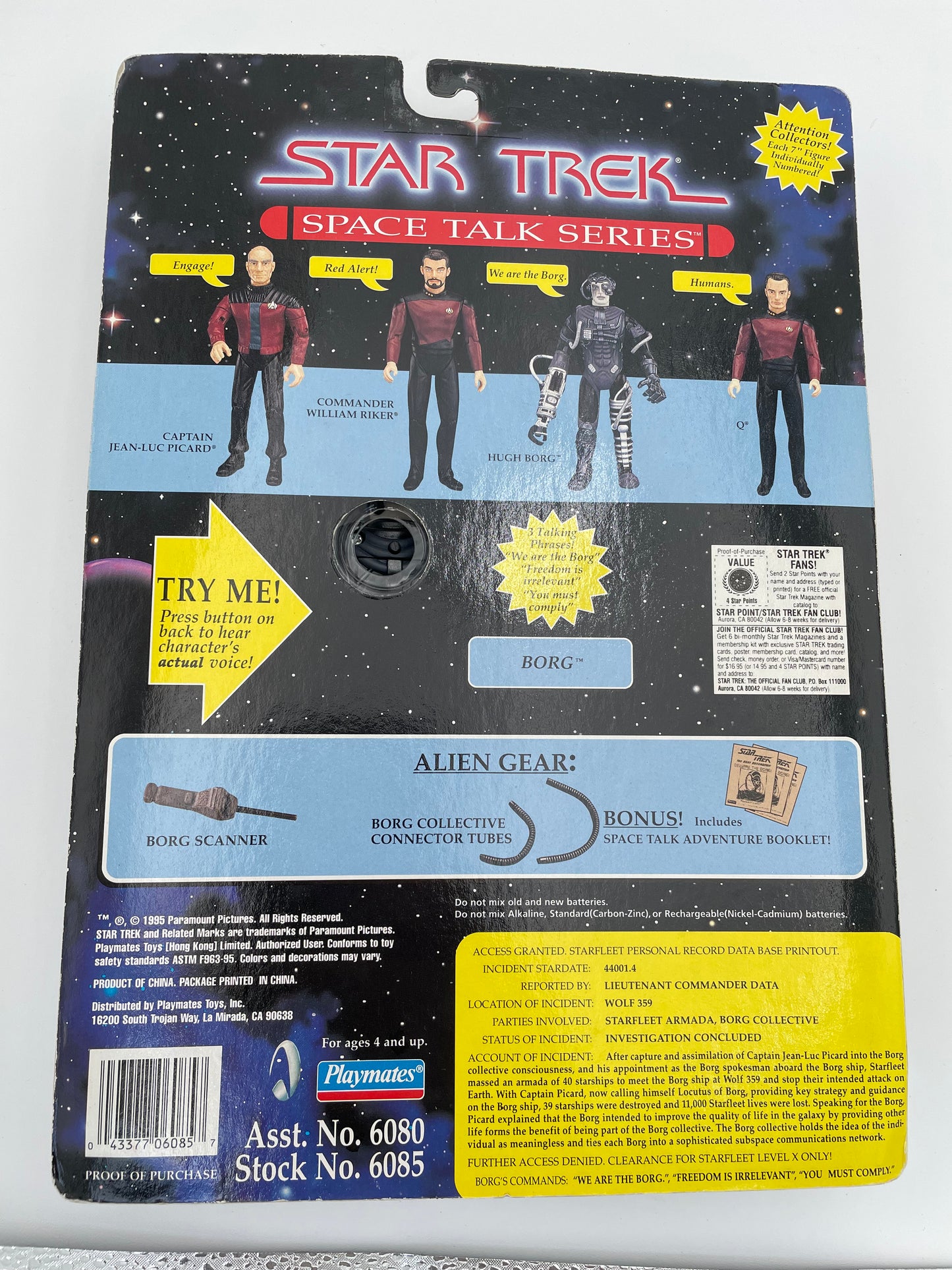 Star Trek - Space Talk Series - Borg 1995 #100265
