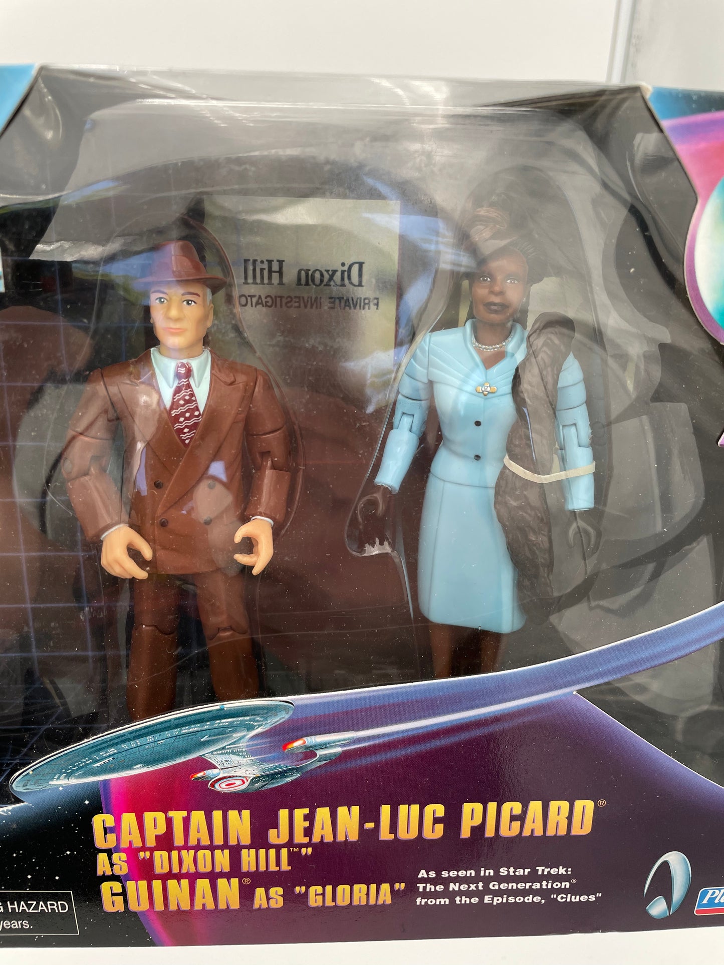 Star Trek Holodeck Series- #003917 Jean-Luc Picard & Guinan 1998 #100280
