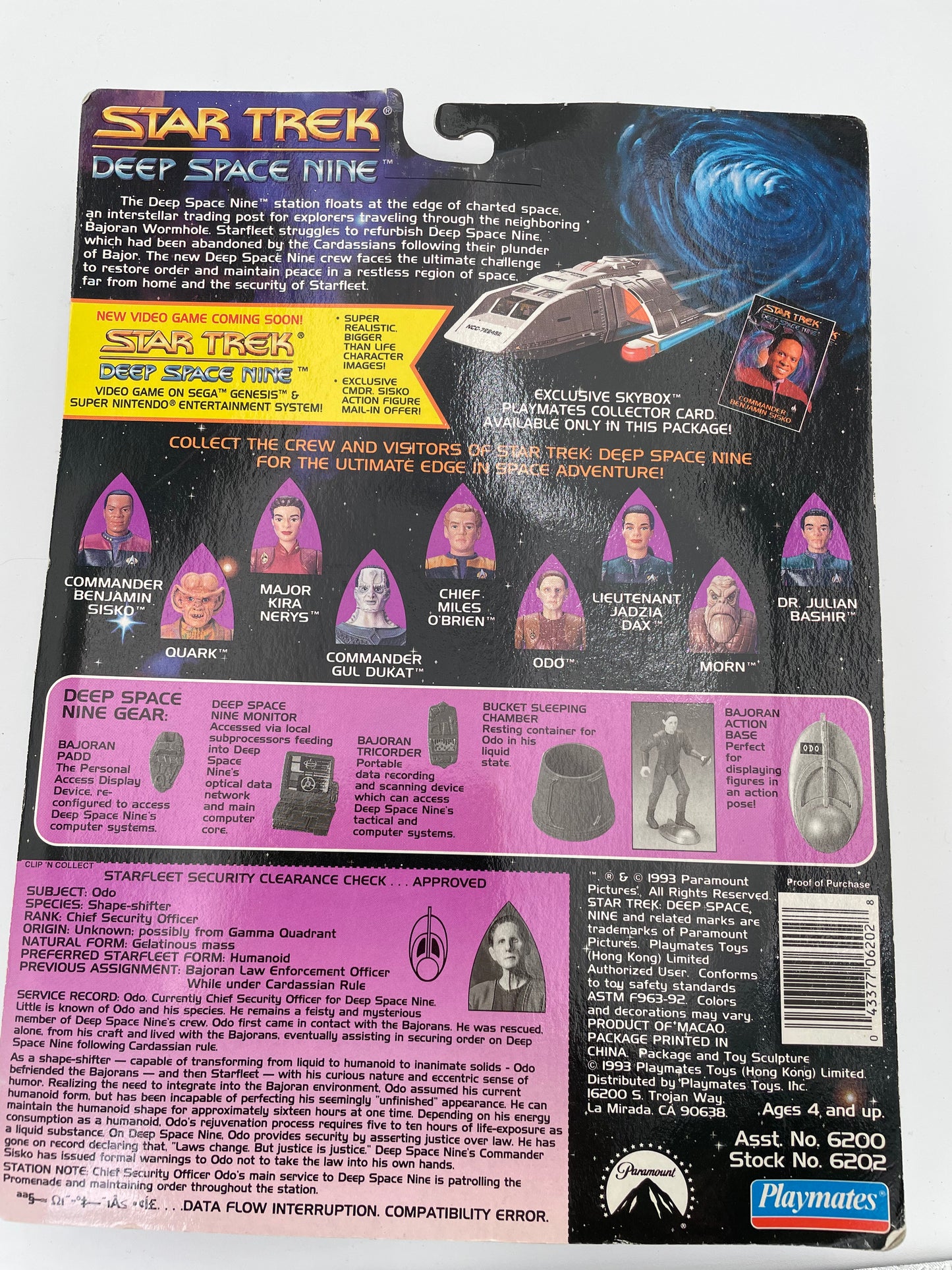 Star Trek DS9 - Security Chief Odo 1993 #100272