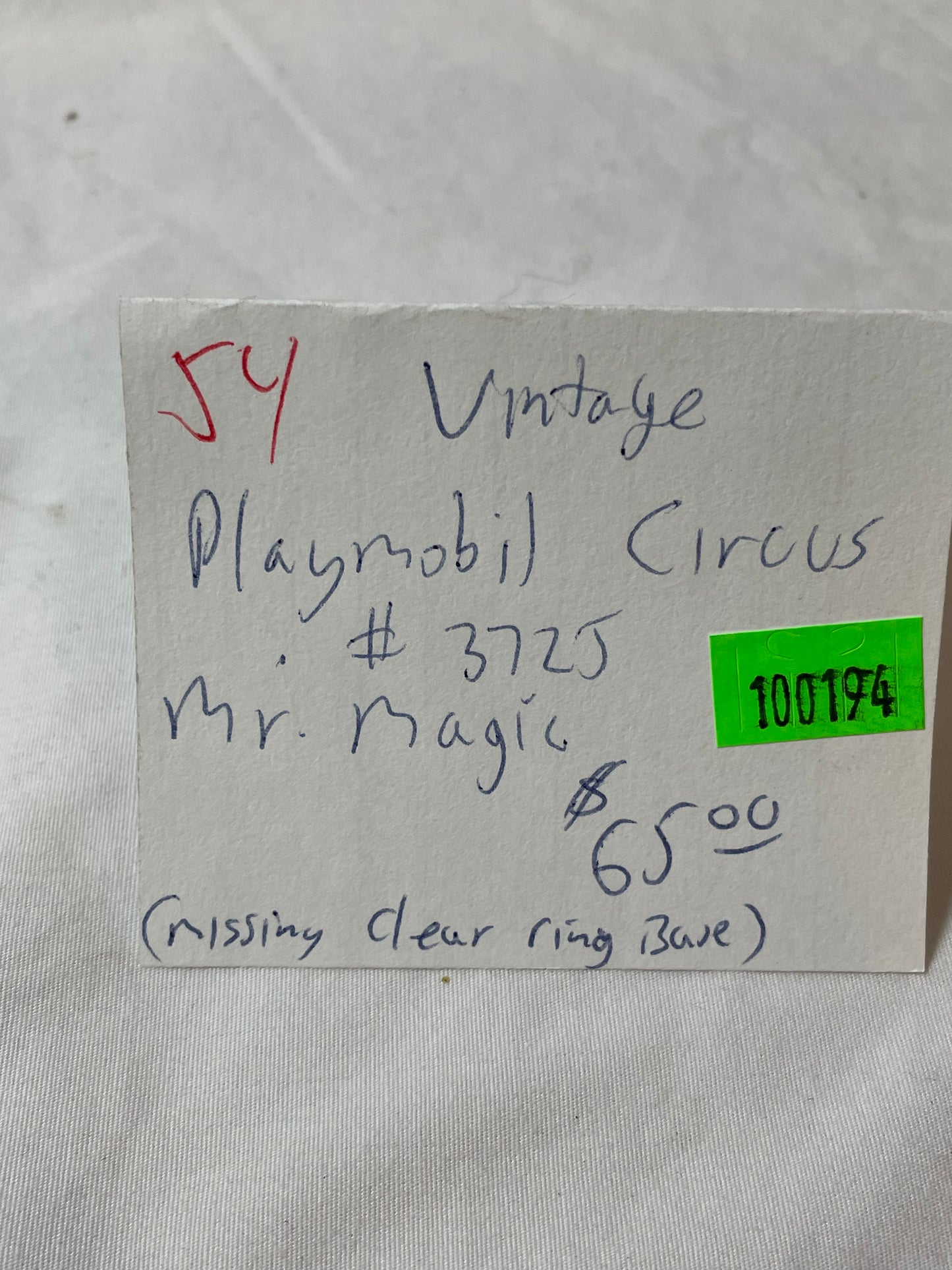 Playmobil - Mr. Magic #3725 1992 #100194