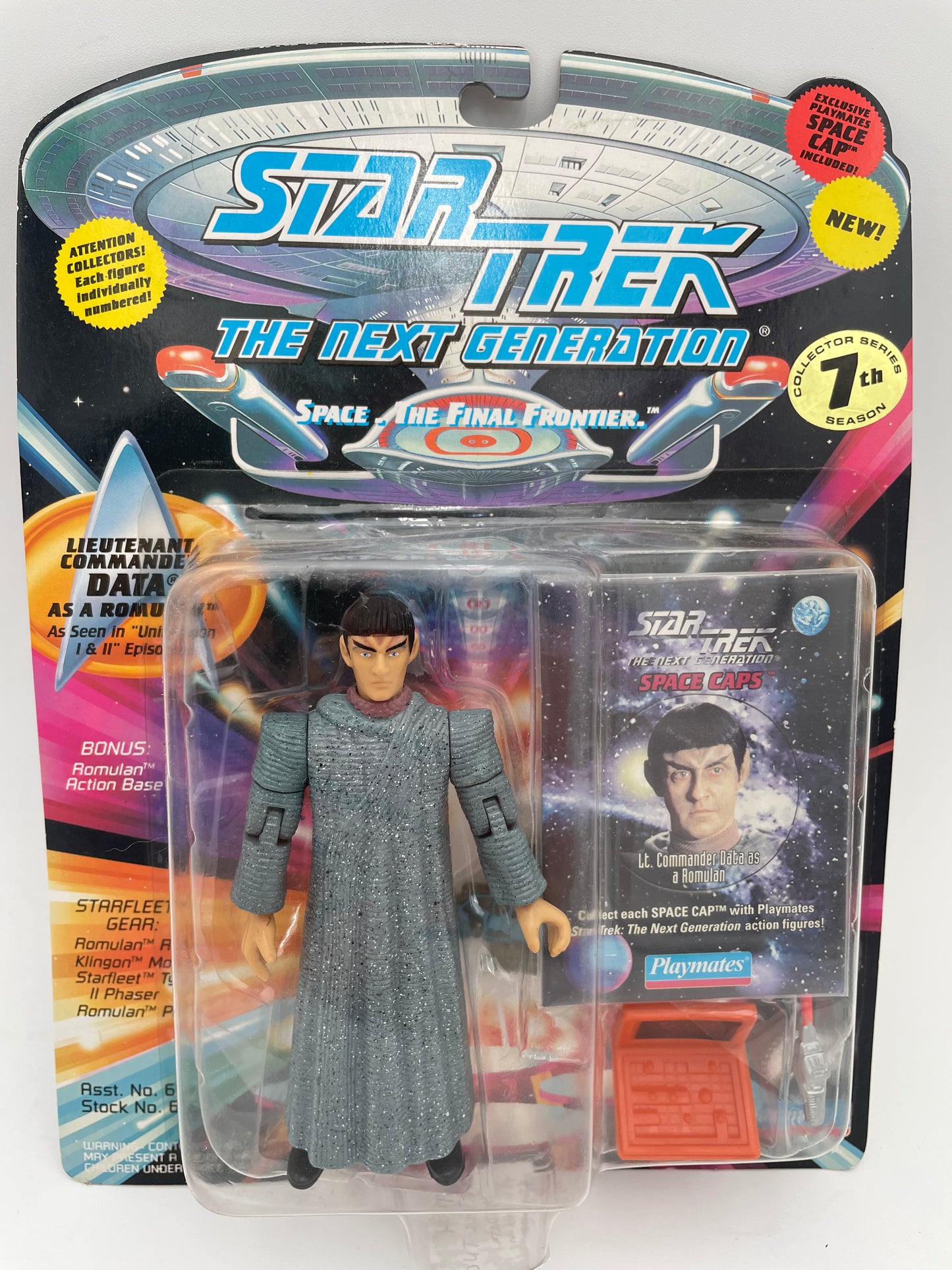 Star Trek Next Gen - Lt. Comm Data as a Romulan 1994 #100249