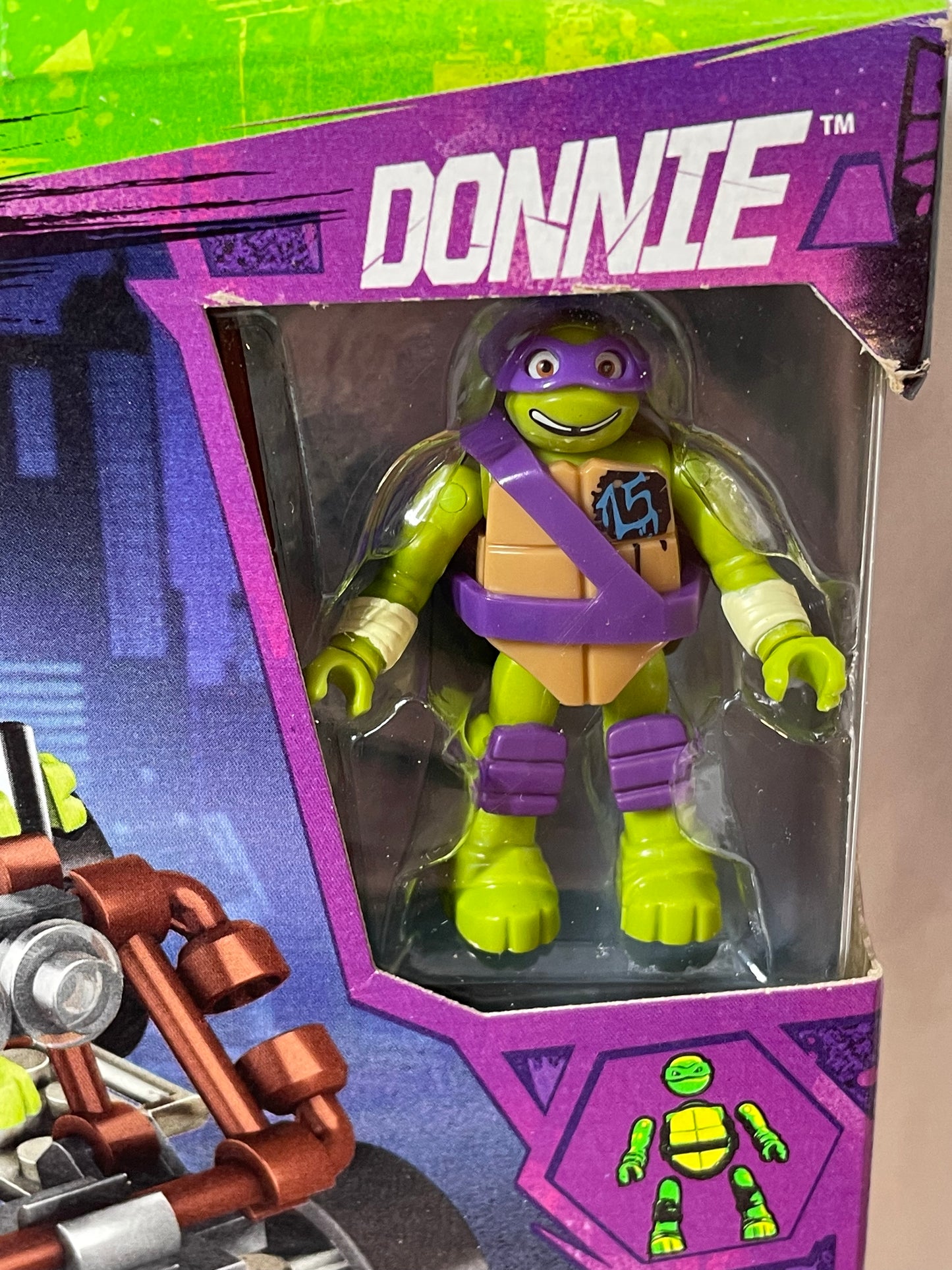 Mega Bloks - TMNT “Donnie Pizza Buggy” 2016 #100092