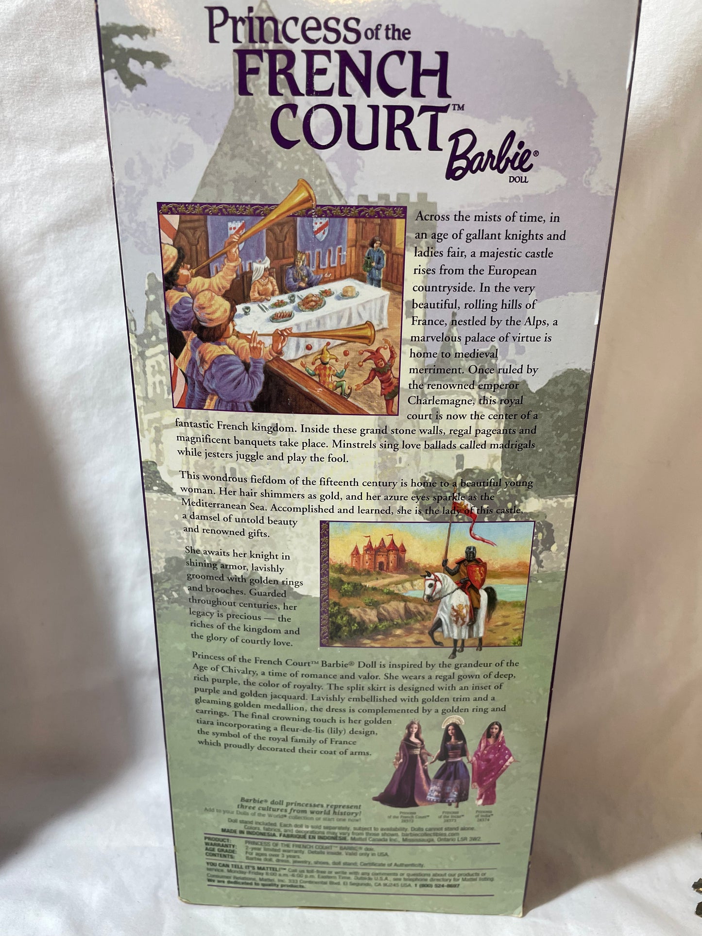Barbie - Princess of the French Court 2000 #100158