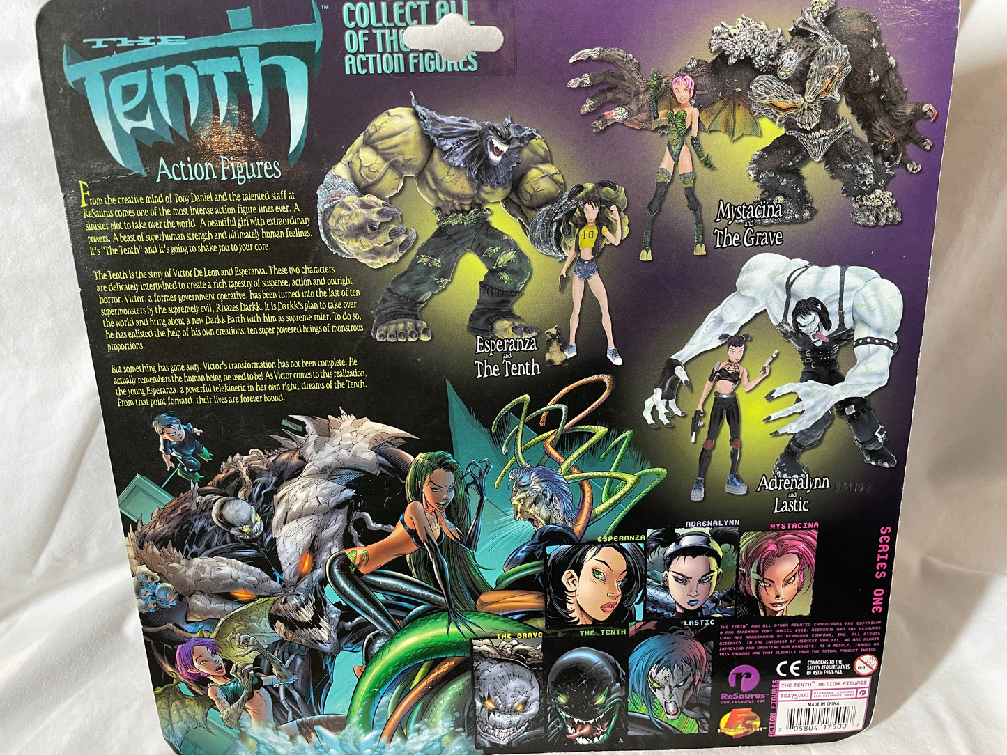 The Tenth Action Figures - Mystacina & The Grave 1999 #100045